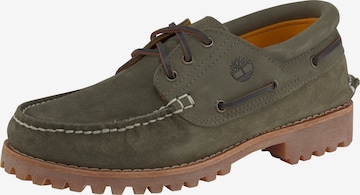 TIMBERLAND Lace-Up Shoes in Green: front