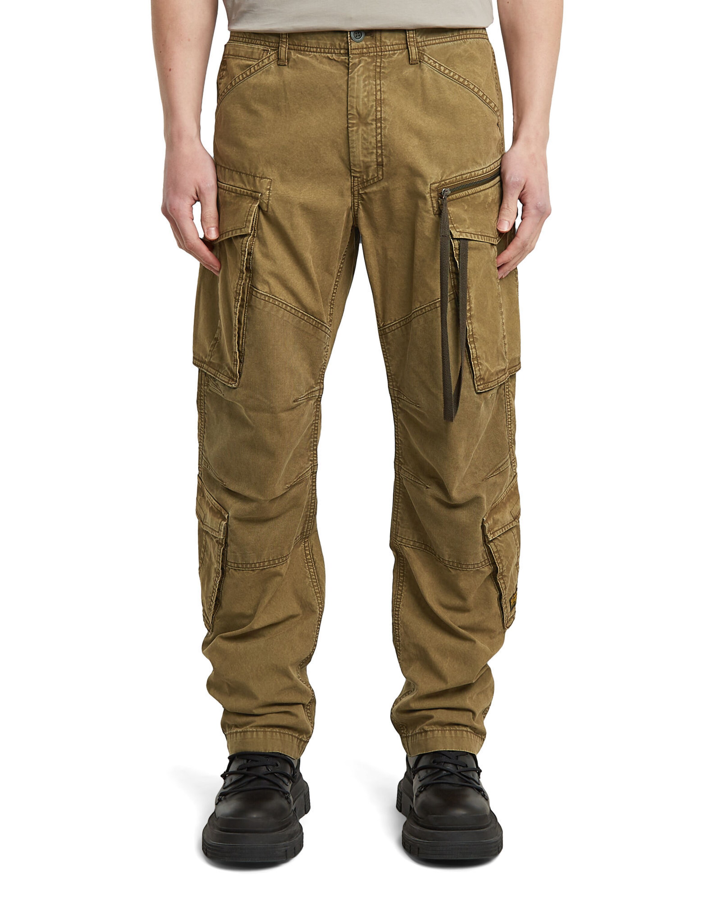G-STAR Loosefit Cargohose in Braun: Vorderseite