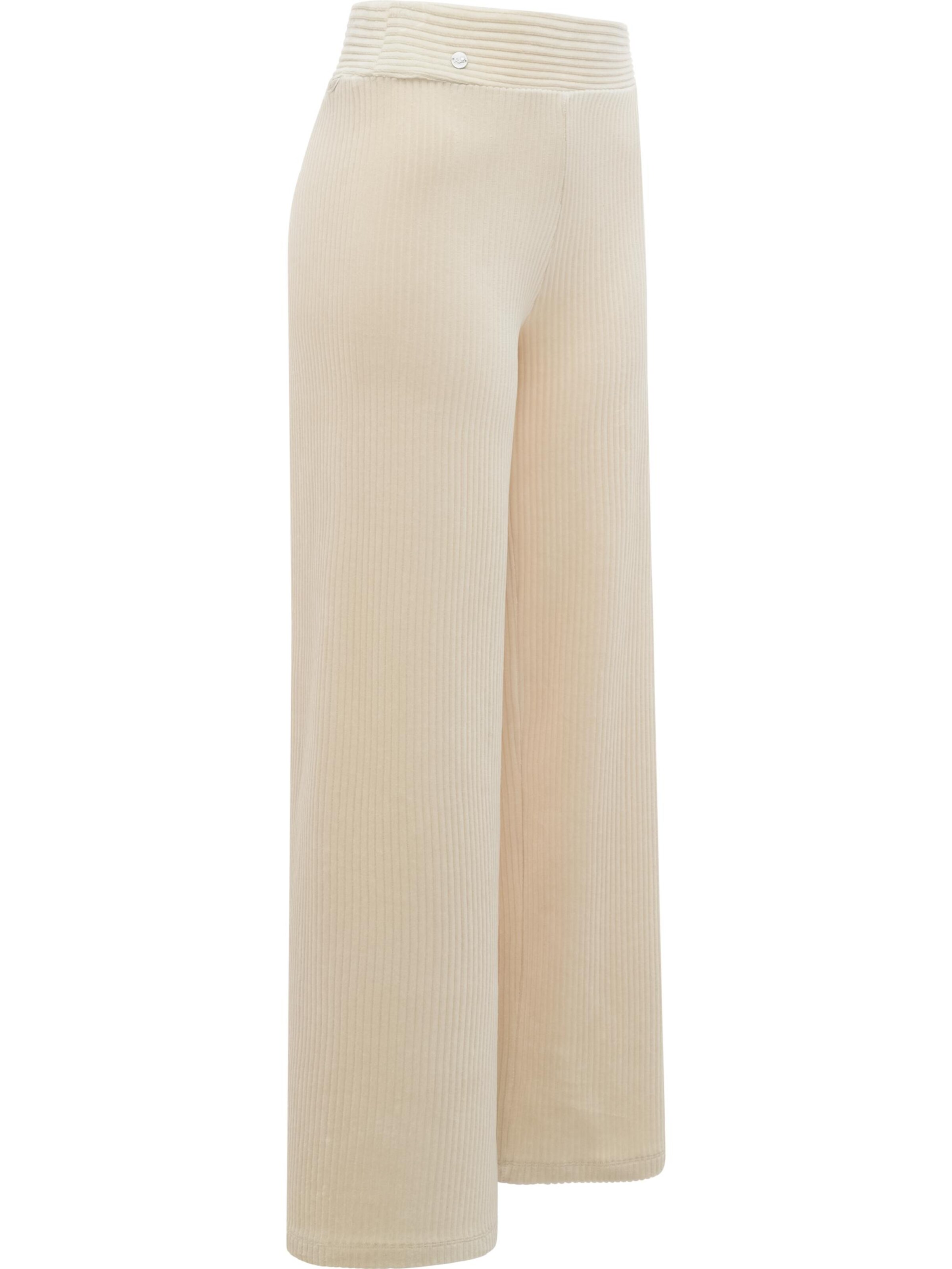 Ragwear Loosefit Broek ' Aretah Cordy ' in Beige