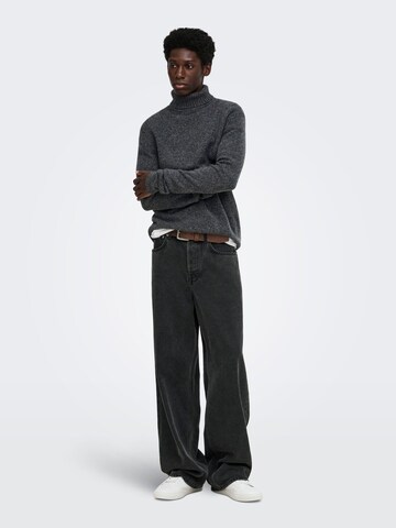 Only & Sons Pullover 'RAY' in Grau
