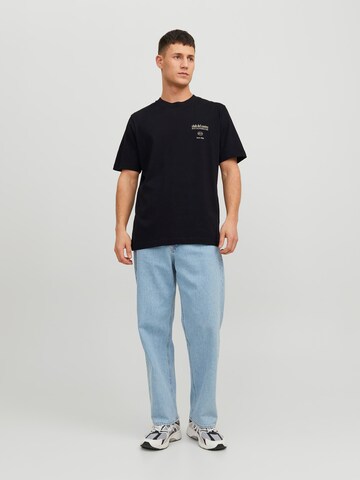 Tricou 'BELMONT' de la JACK & JONES pe negru