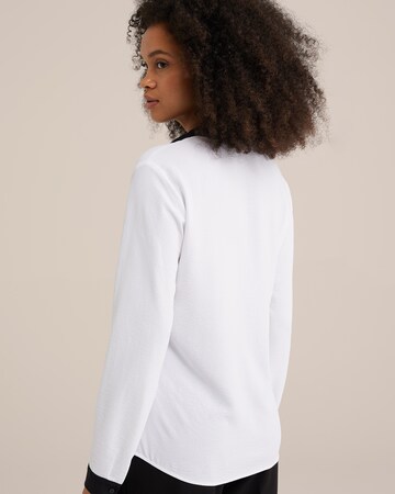 WE Fashion Bluse in Weiß