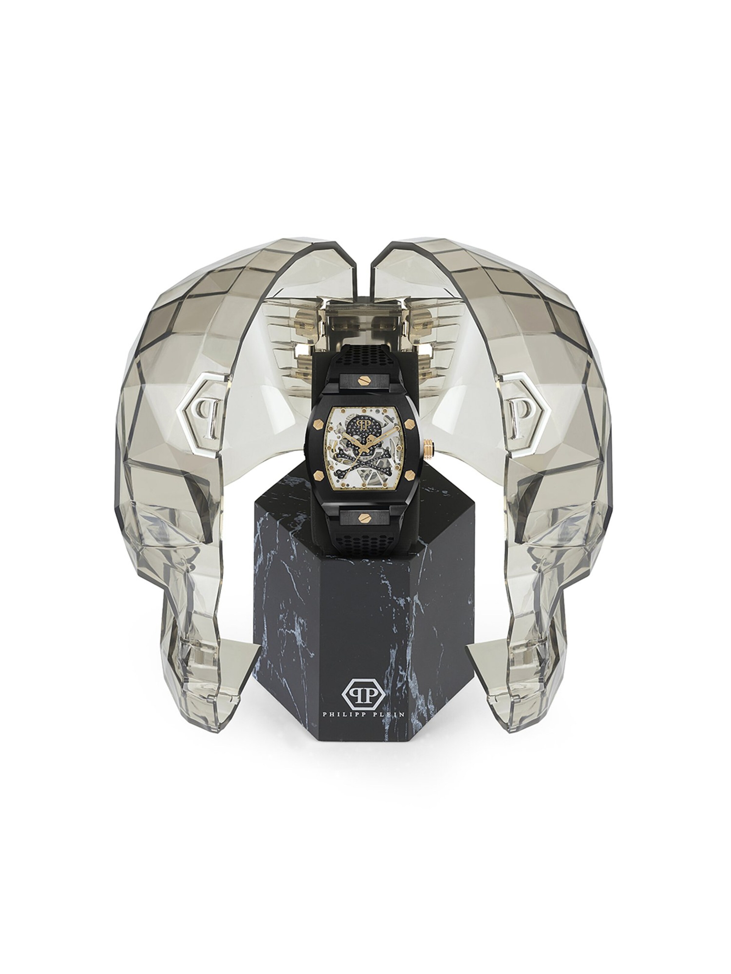 Philipp Plein Uhr in Schwarz