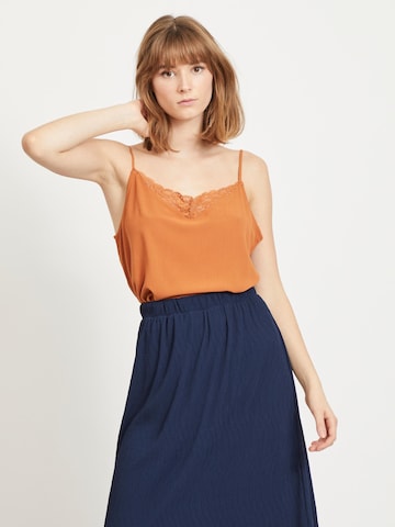 VILA Top 'Mero' in Orange: front