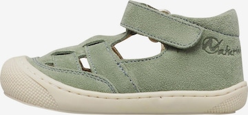NATURINO Sandals & Slippers 'WAD' in Green: front