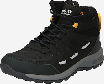 JACK WOLFSKIN - Botas 'Woodland 2' em preto: frente