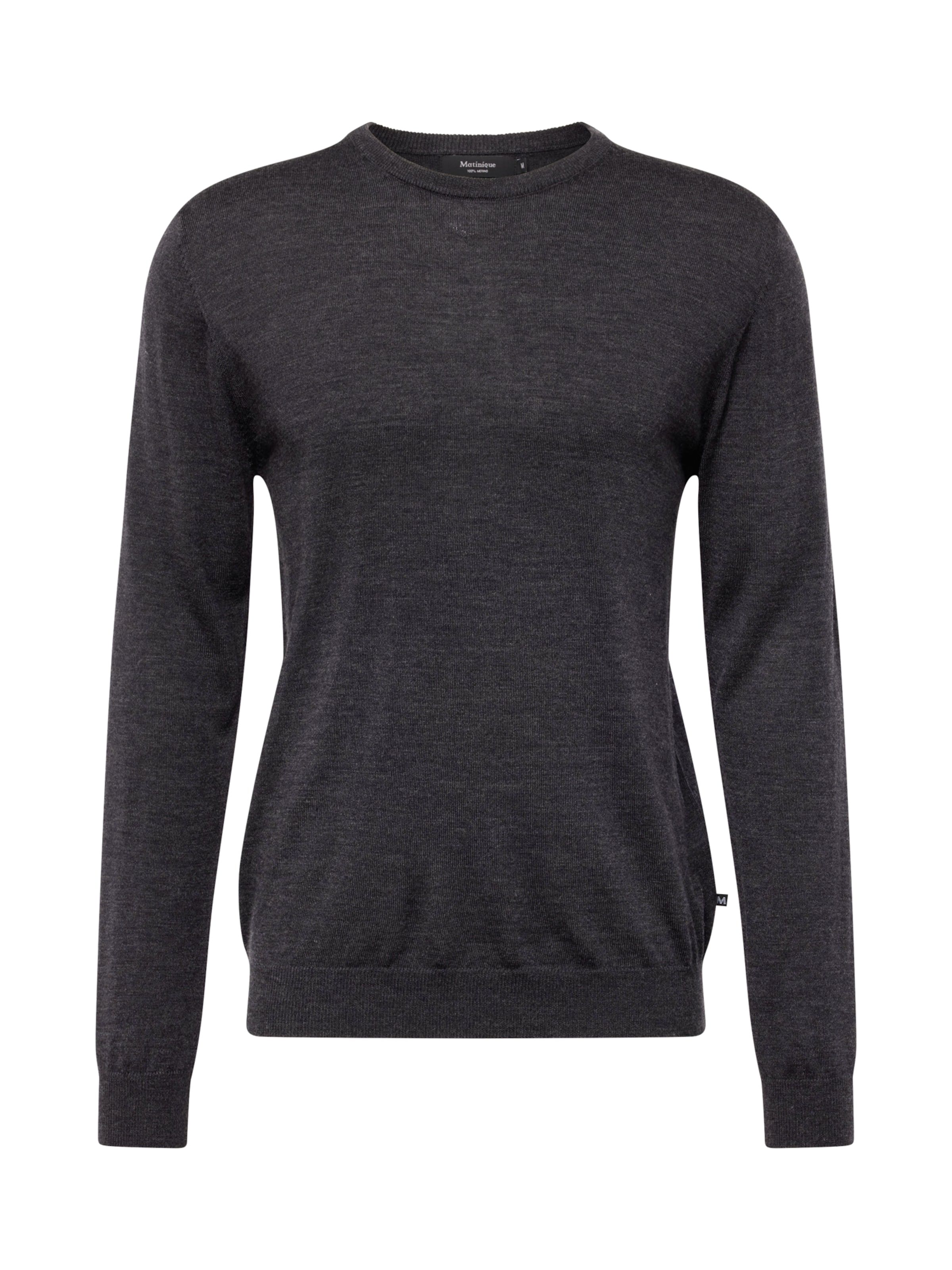 Matinique Svetr 'Margrate' – šedá: přední strana