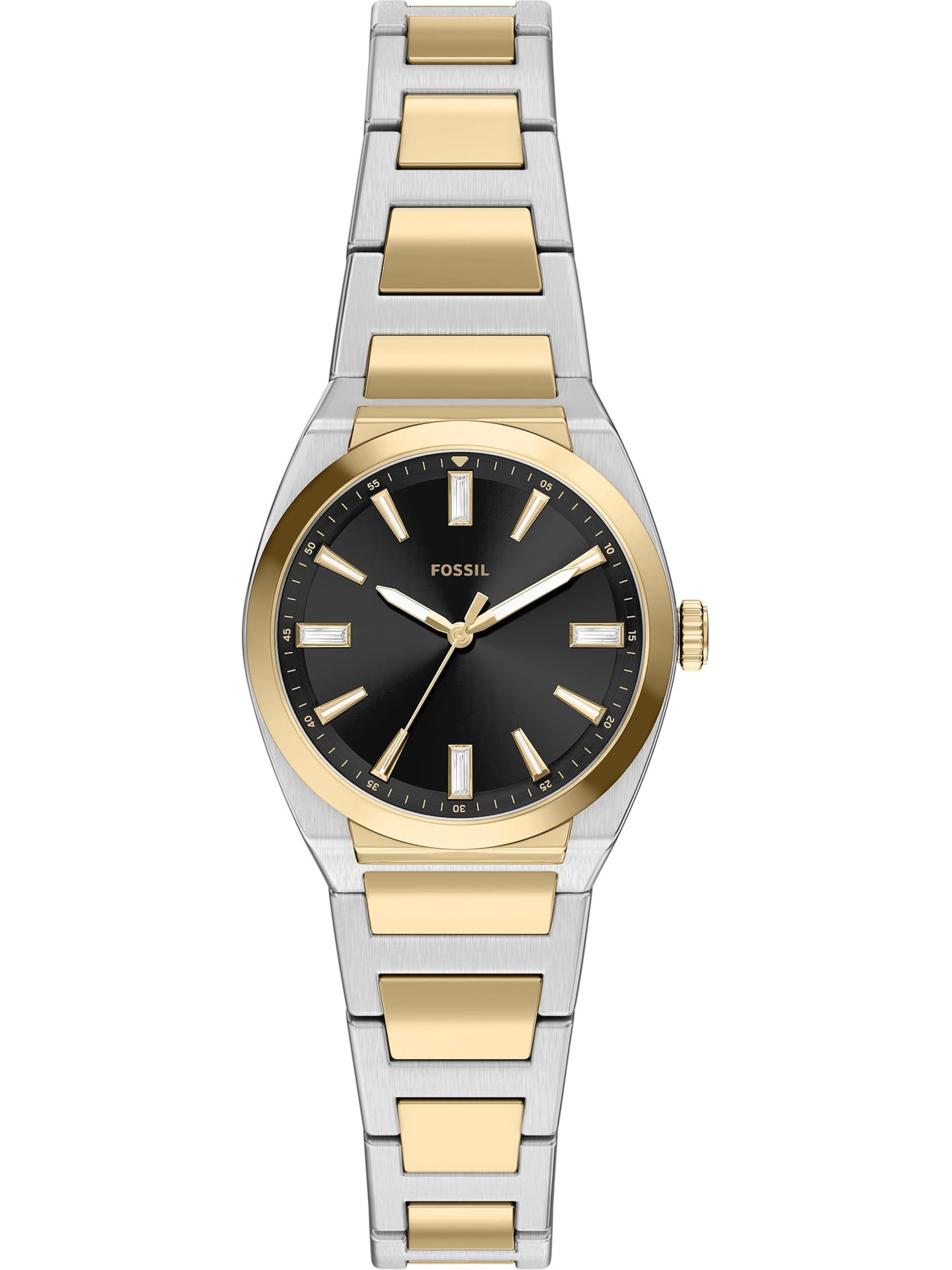 FOSSIL Uhr 'EVERETT' in Gold: Vorderseite
