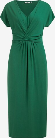 WE Fashion Sukienka w kolorze zielony: przód