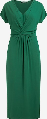 WE Fashion Dress in Green: front