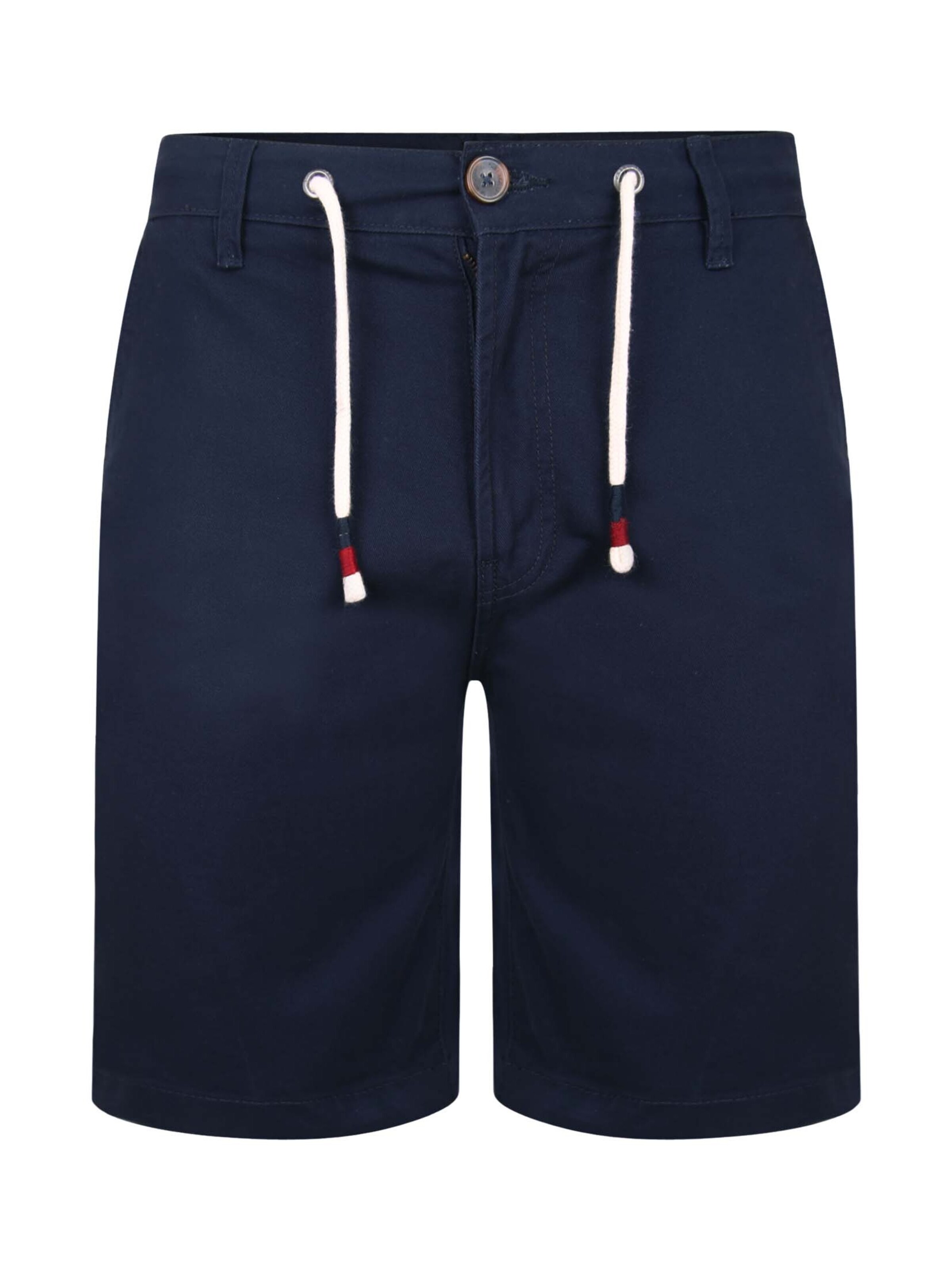 Threadbare Regular Shorts 'Seacliffe' in Blau: Vorderseite