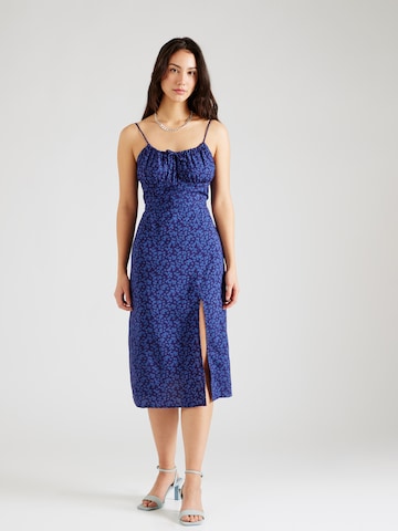 AÉROPOSTALE Summer Dress in Blue: front