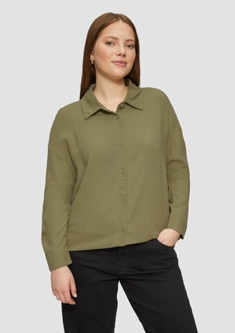 QS Bluse in Grün: Vorderseite