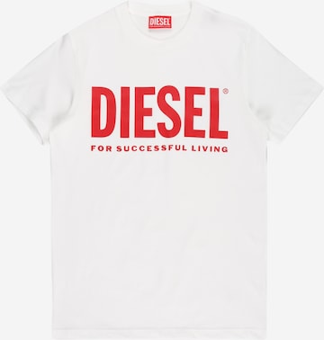 DIESEL Shirt in Wit: voorkant