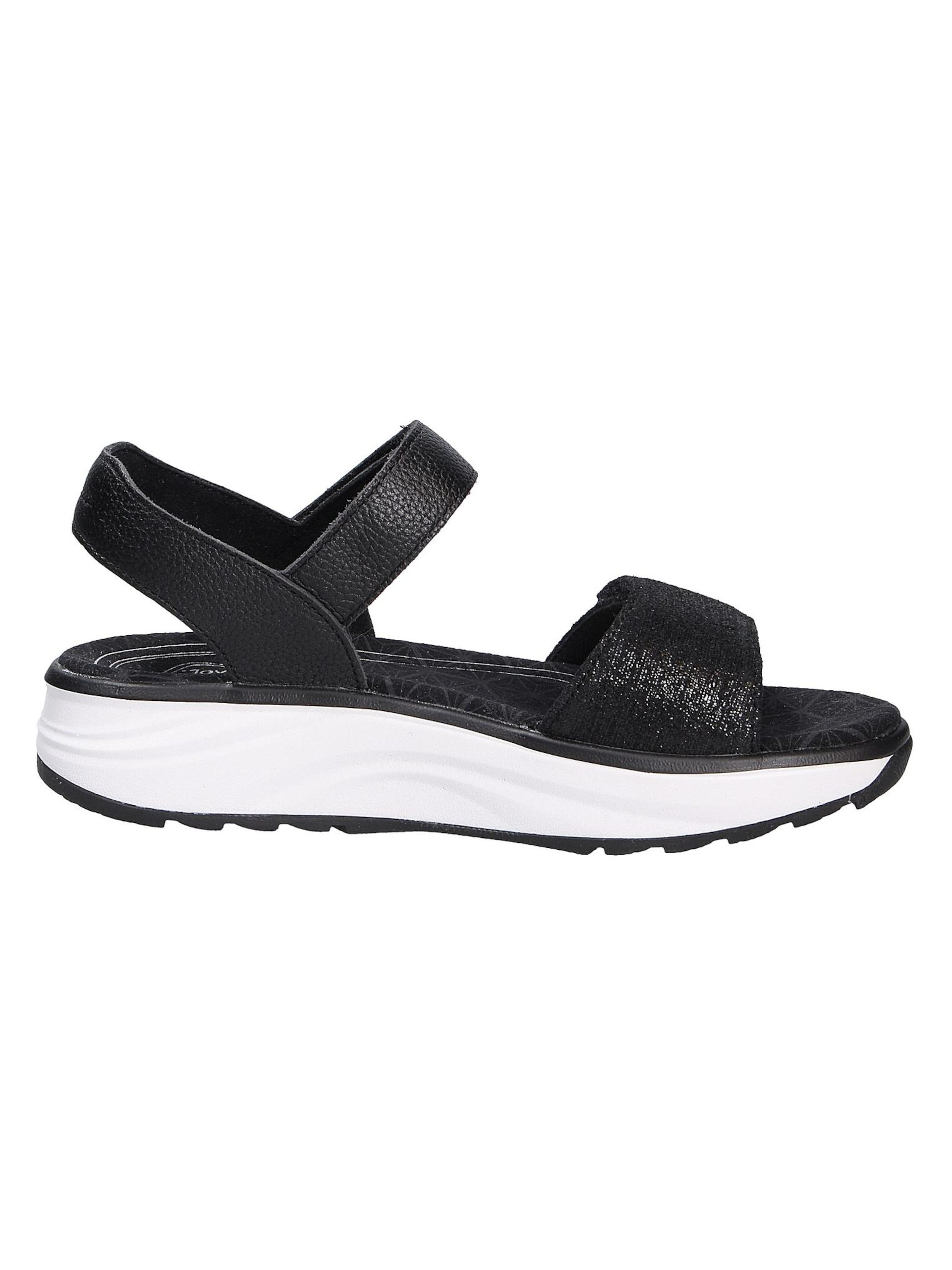 Joya Sandals 'FLORES BLACK' in Black