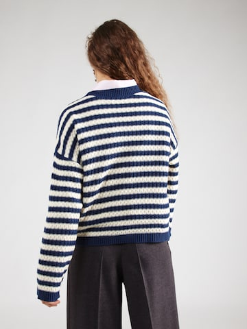 Y.A.S Pullover 'BLUES' i blå