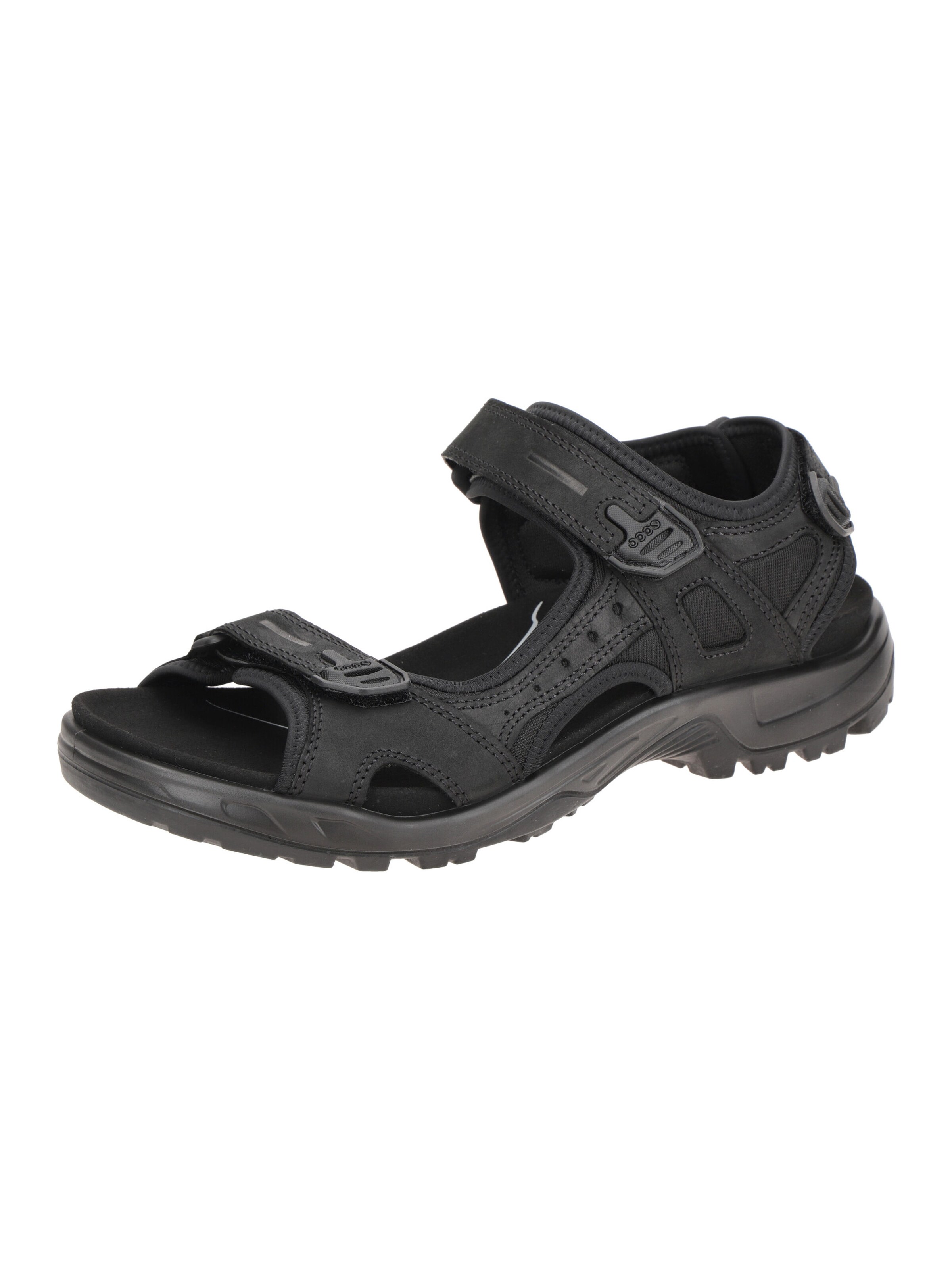 ECCO Sandals 'Ecco Offroad Plus Herren Sandale schwarz 822184' in Black: front
