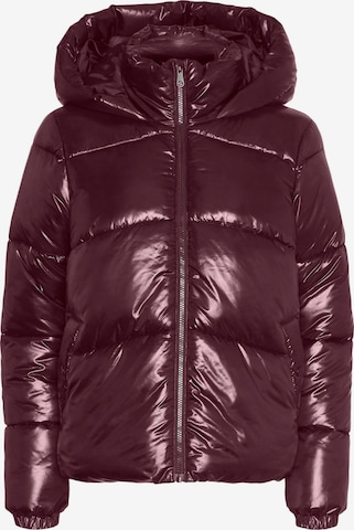 VERO MODA Winterjas 'VMUppsashiny' in Lila: voorkant