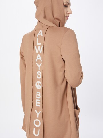 Key Largo Zip-Up Hoodie 'Alice' in Brown