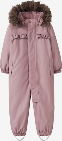NAME IT Funktionsanzug 'SNOW10' in Pink: Vorderseite