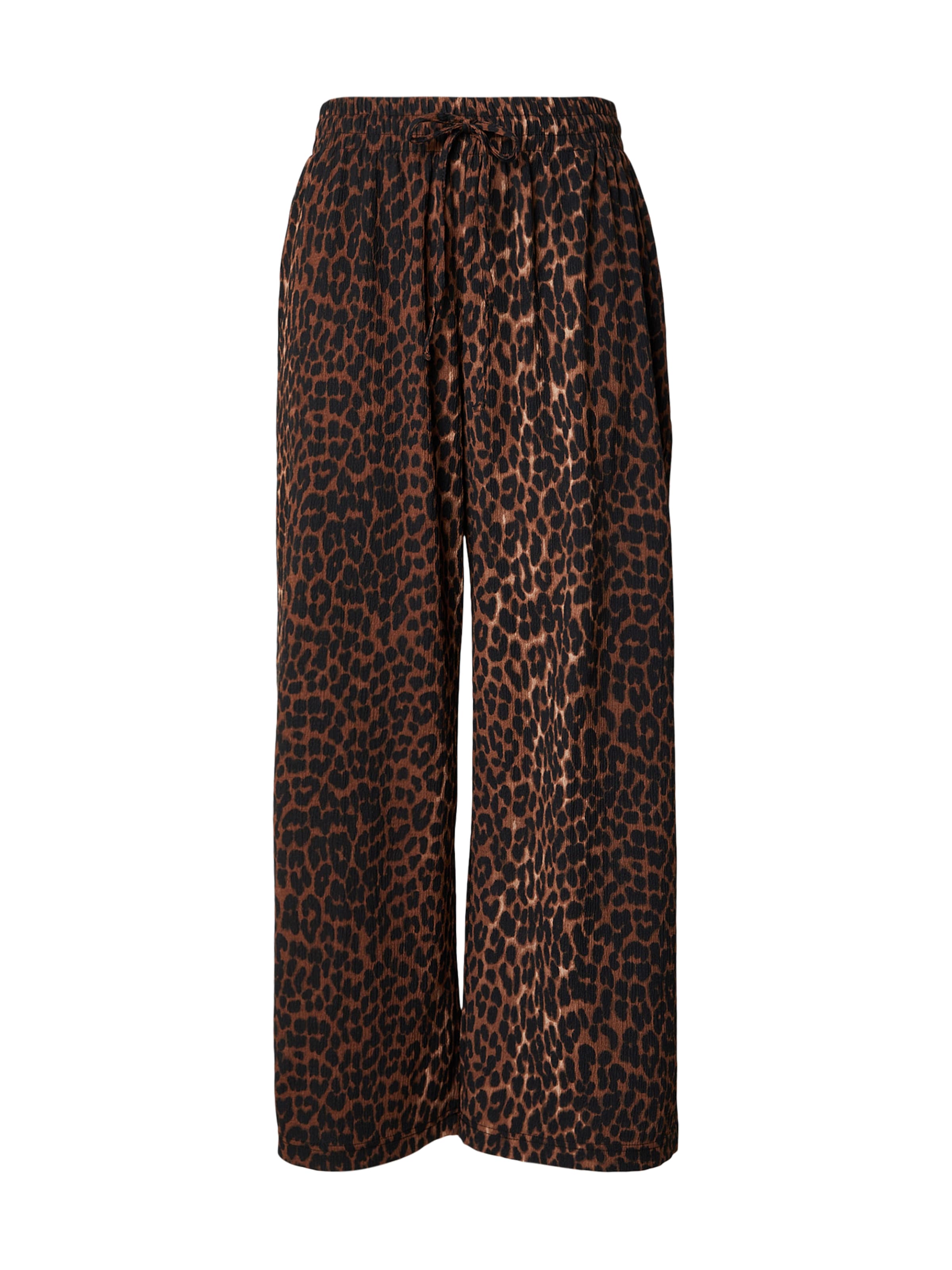 Kelnės 'CARALTA' iš ONLY Carmakoma, spalva – ruda / juoda, Prekių apžvalga