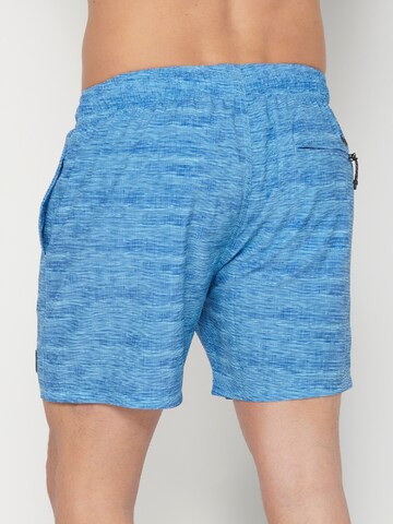 KOROSHI Badeshorts in Blau