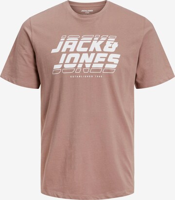 JACK & JONES Shirt 'ELLIOT' in Beige: voorkant