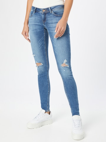 ONLY Skinny Jeans 'Colar' in Blauw: voorkant