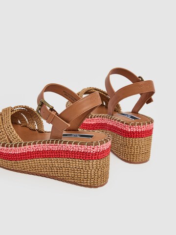 Pepe Jeans Sandals 'WITNEY' in Brown