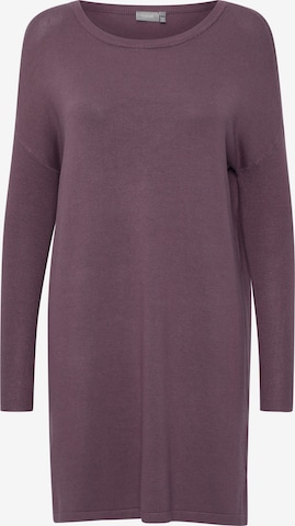 Fransa Sweater 'BLUME' in Purple: front
