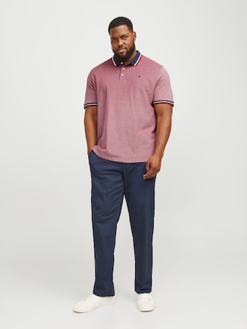 Jack & Jones Plus Футболка 'JJEPaulos' в Красный