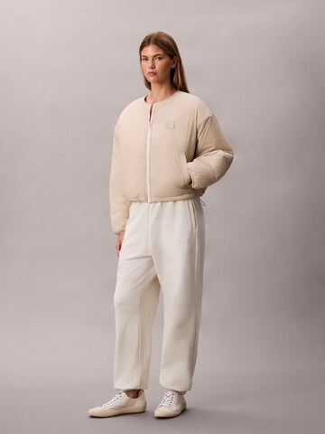 Veste mi-saison Calvin Klein Jeans en blanc