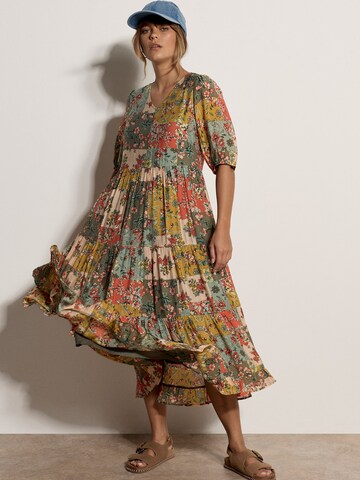Apricot Dress ' ' in Green