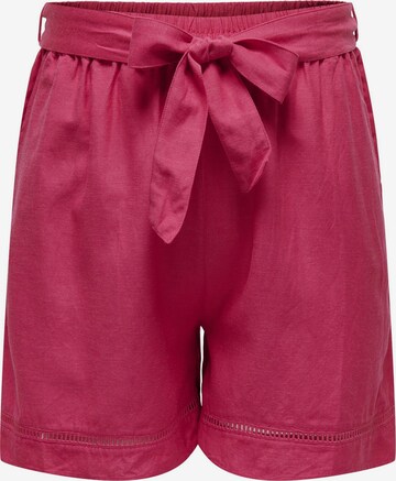 ONLY Carmakoma Loosefit Shorts in Pink: predná strana