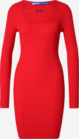 KARL LAGERFELD JEANS Neulemekko värissä punainen: etupuoli