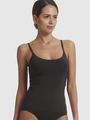 Wolford Top ' Cropped Cami ' in Black: front