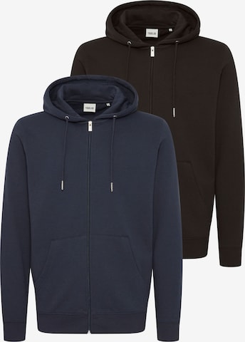 !Solid - Sudadera con cremallera 'Colineareg' en azul: frente