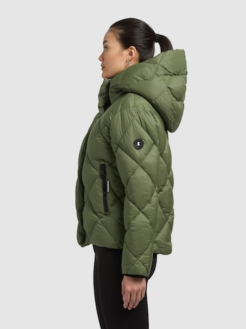 Veste d’hiver 'Lilian' khujo en vert
