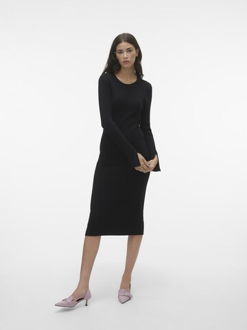 VERO MODA Kleid 'Gold' in Schwarz: Vorderseite