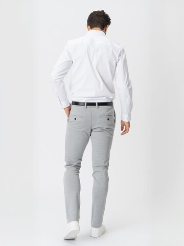TEESHOPPEN Regular Trousers ' Performance ' in Grey: back