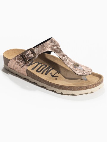 Bayton T-Bar Sandals 'MERCURE' in Pink