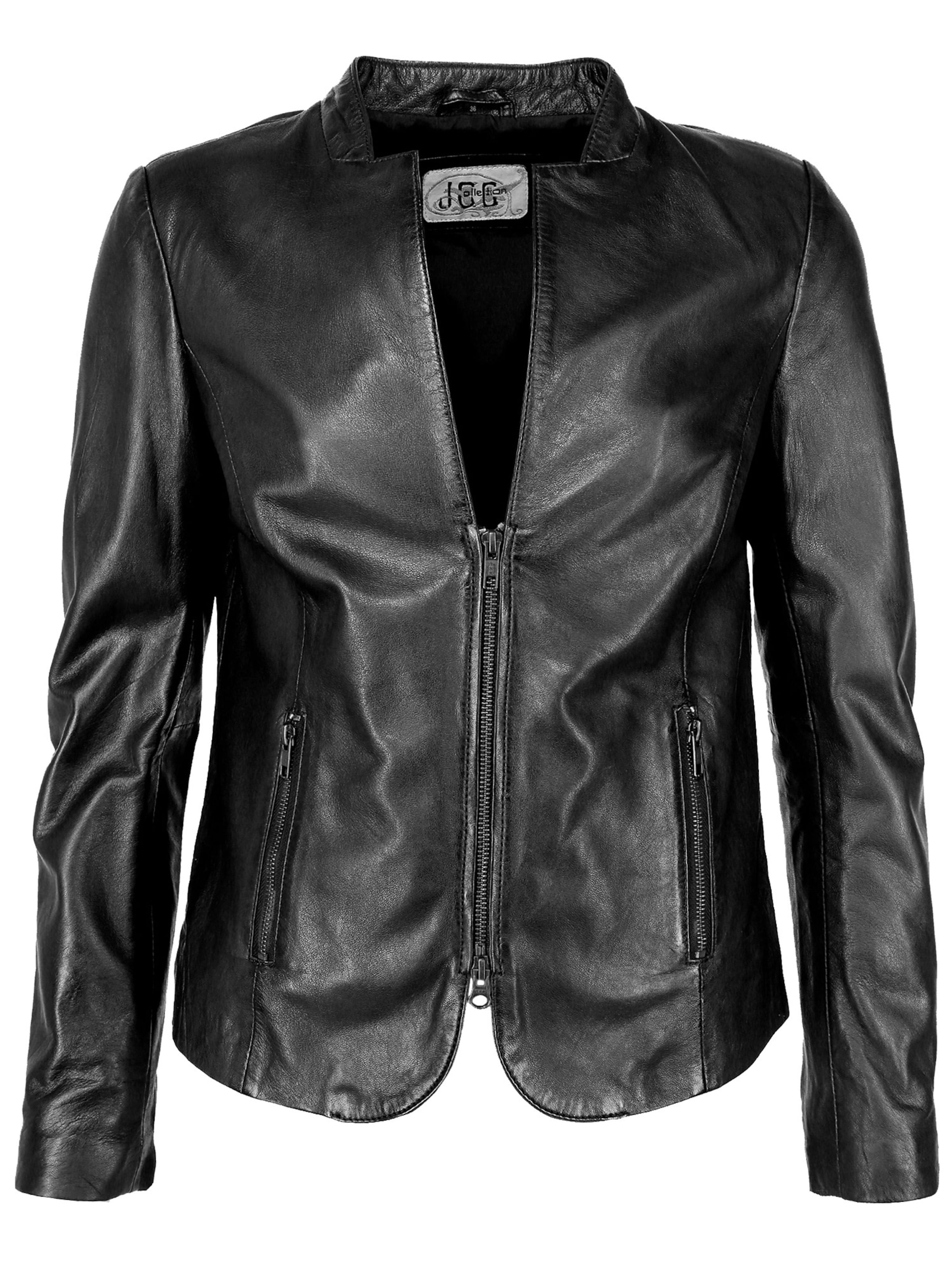 JCC Jacke 'Lida' in Schwarz: Vorderseite