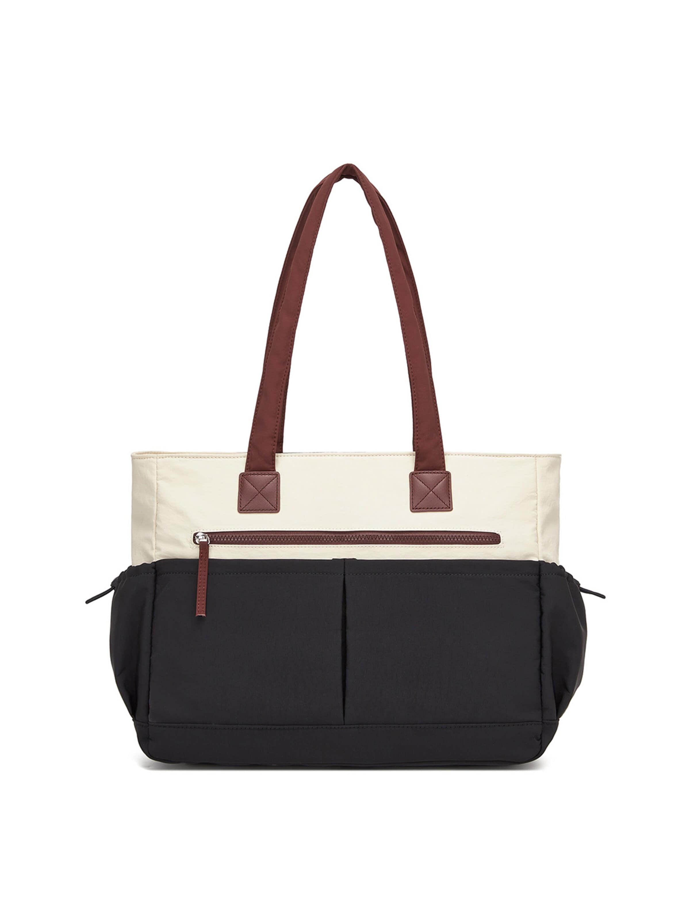 Miss Lulu Schultertasche‌‌‌ in Beige: Vorderseite