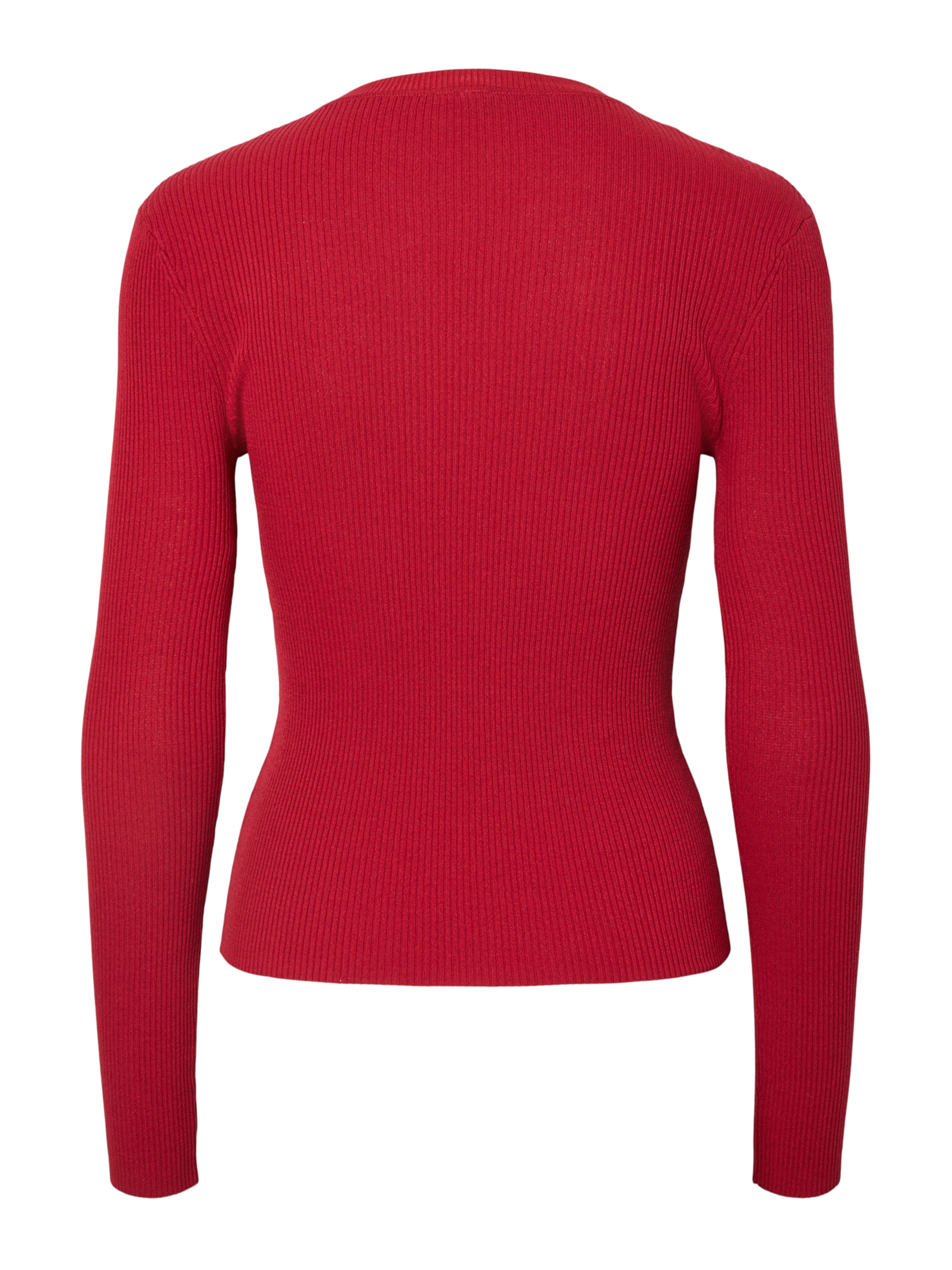 YAS Sweater 'YASZOEY' in Red