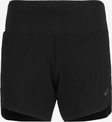 ASICS Loosefit Sportbroek 'Road' in Zwart