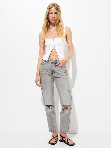 Loosefit Jean Pull&Bear en gris
