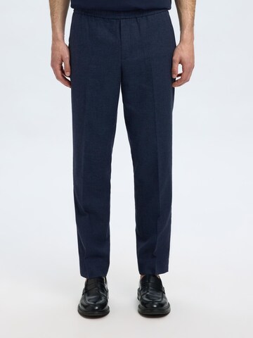 SELECTED Regular Hose in Blau: Vorderseite
