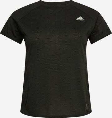 ADIDAS PERFORMANCETehnička sportska majica - crna boja: prednji dio