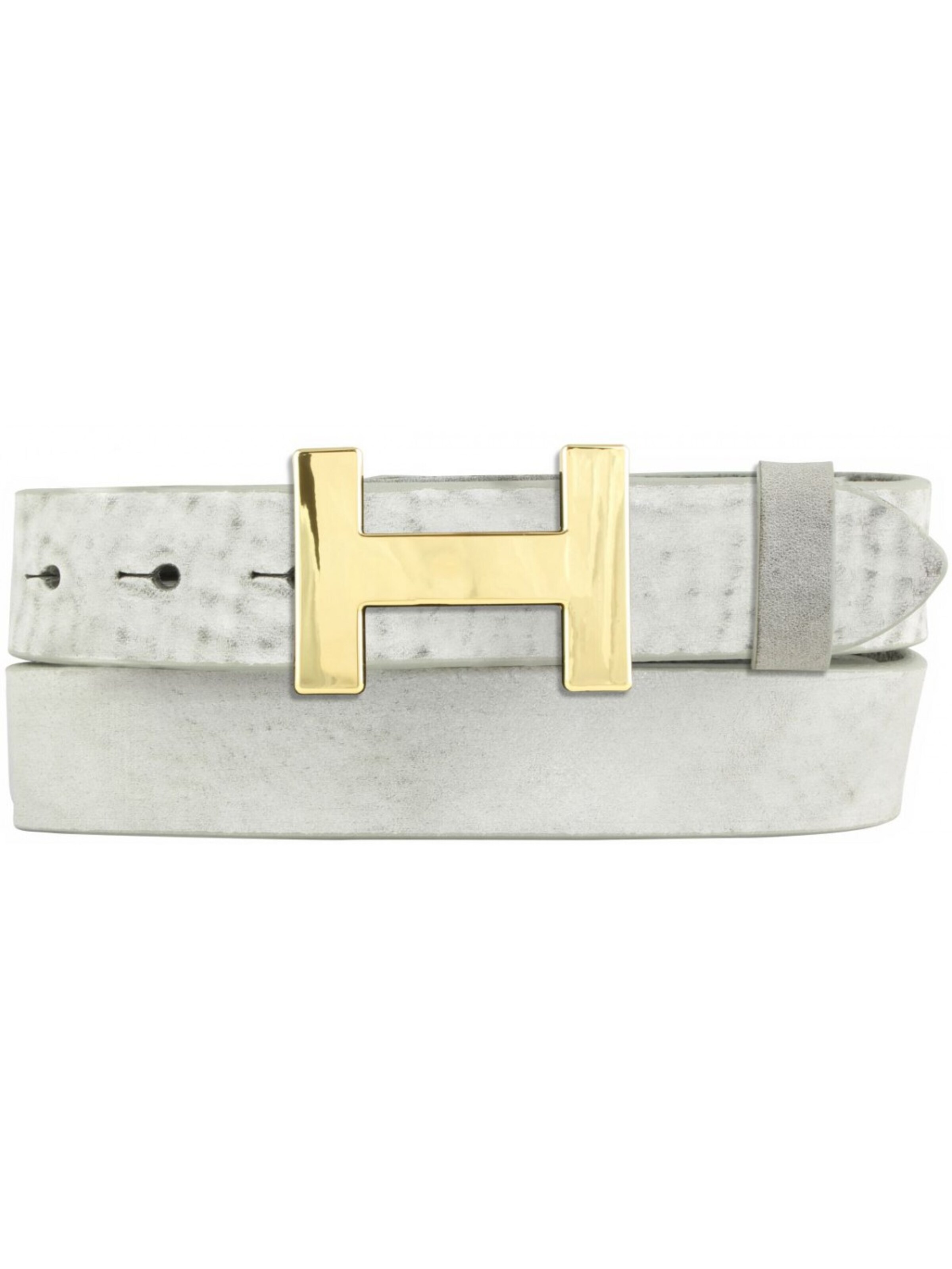 BELTINGER Belt 'Hermine' in Grey: front