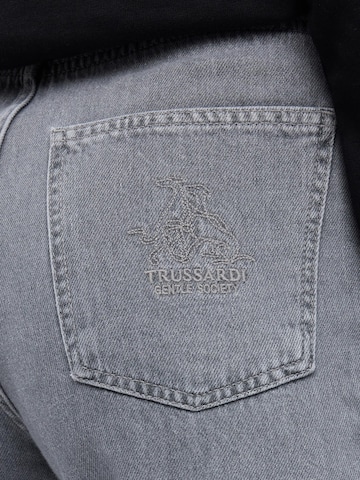 Wide leg Jeans di Trussardi in grigio